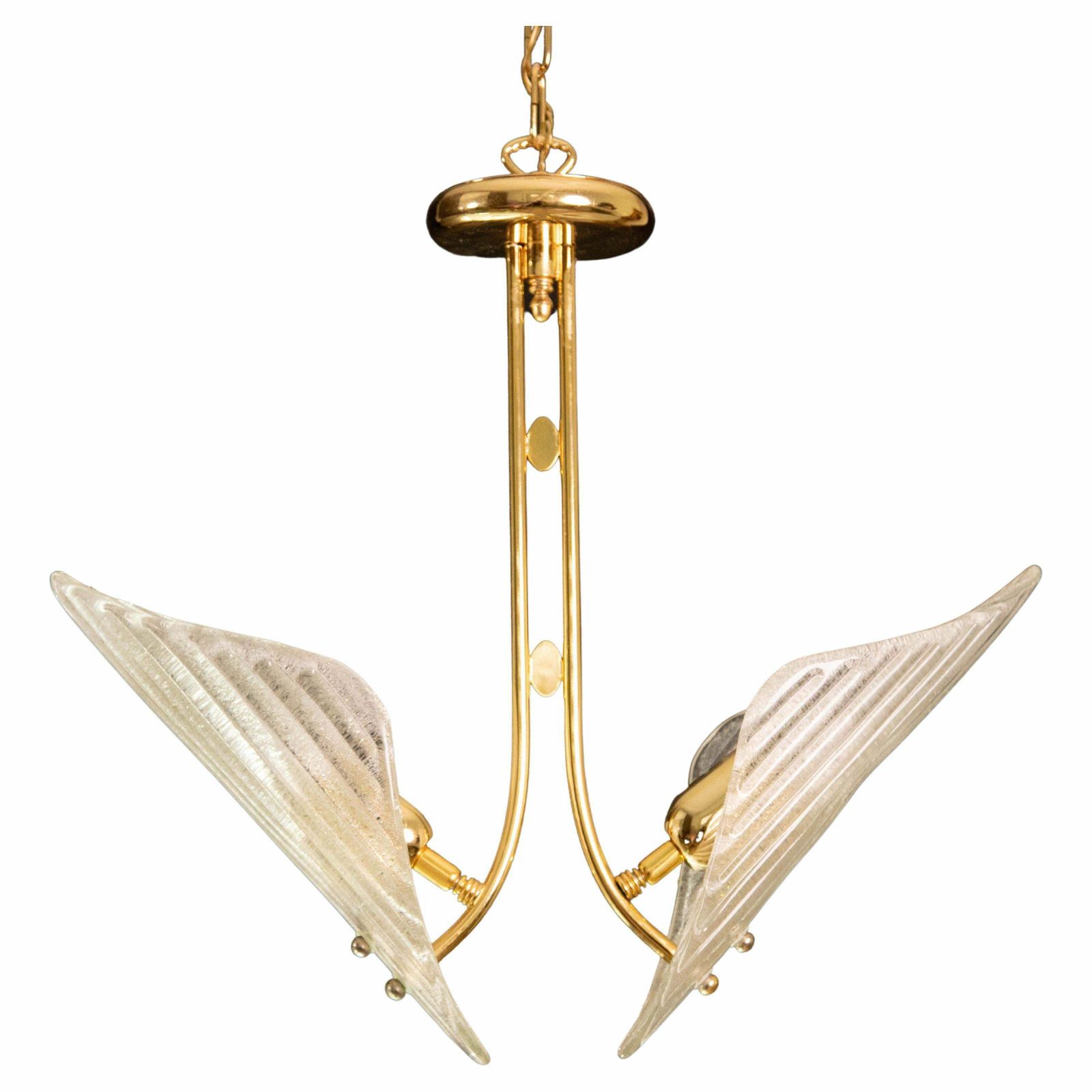 Murano Glass Chandelier Franco Luce Style, 1970s