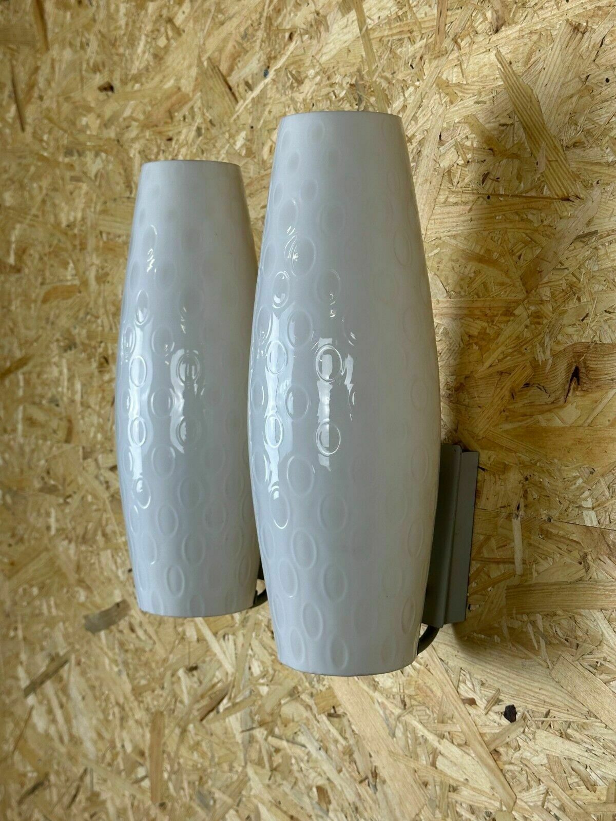 2x 60s 70s Como Wall Lamp By Aloys Gangkofner For Peill & Putzler photo Lighting