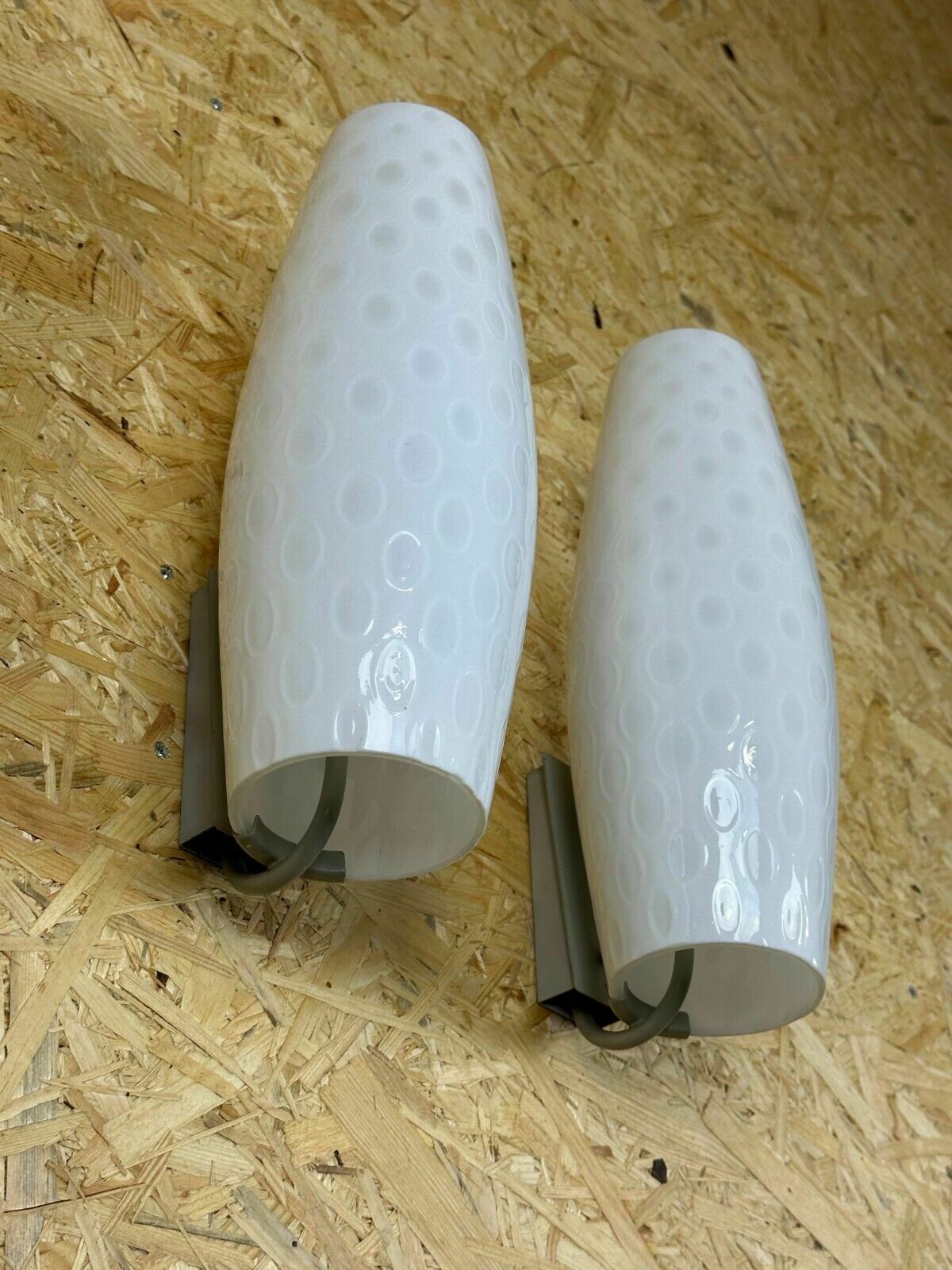 photo vintage 2x 60s 70s Como Wall Lamp By Aloys Gangkofner For Peill & Putzler