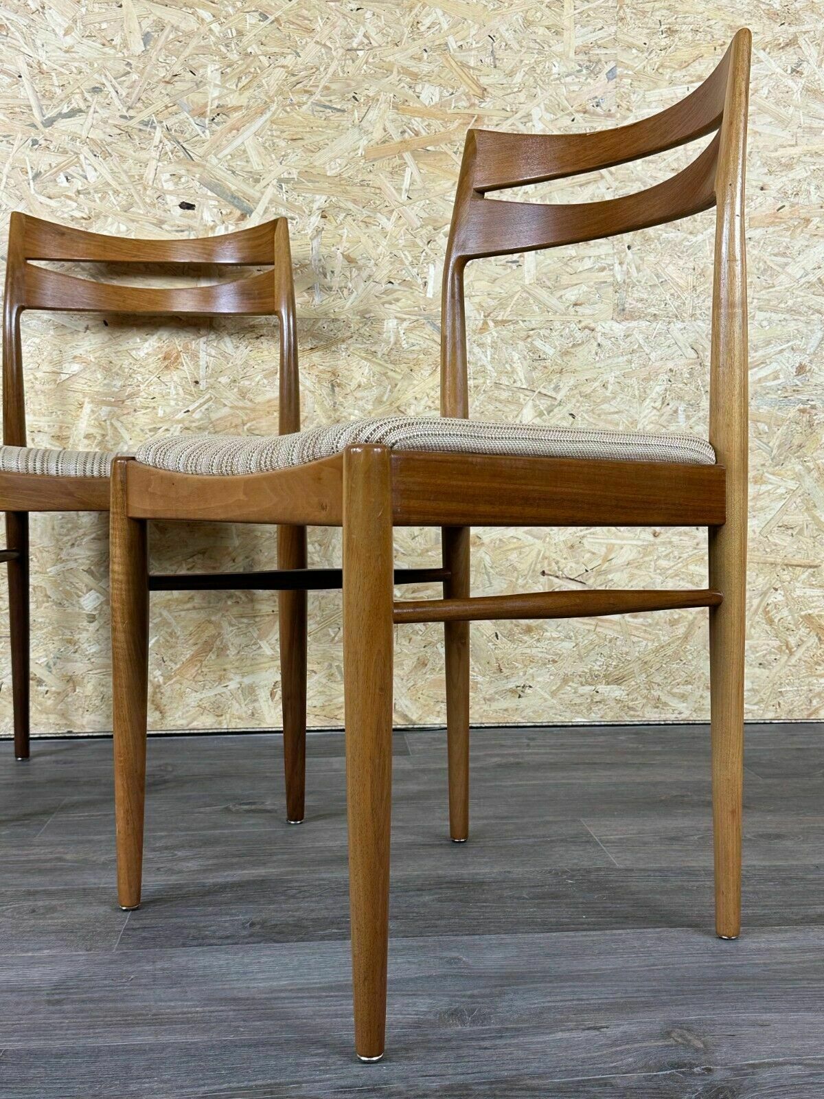 Furniture 2x 60s 70s Dining Chair Dining Chair Mid Century Danish Modern Design photo