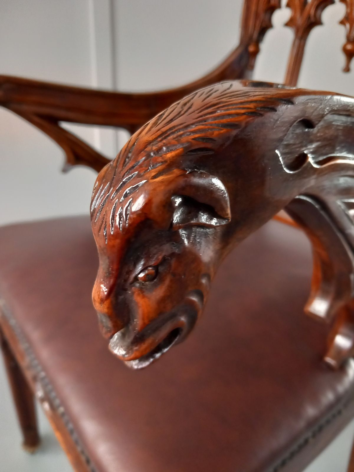 Gothic Armchair photo for sale