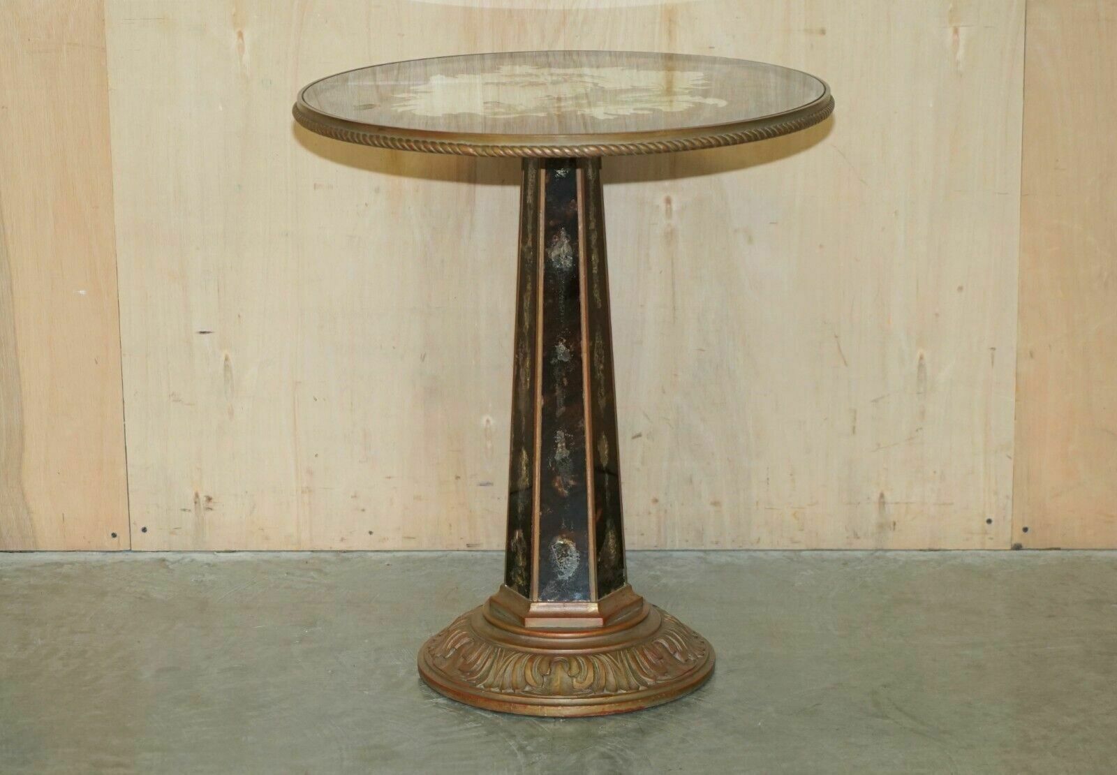 Antique Circa 1920 Chinese Chinoiserie Hand Painted Occasional Centre Table photo furniture