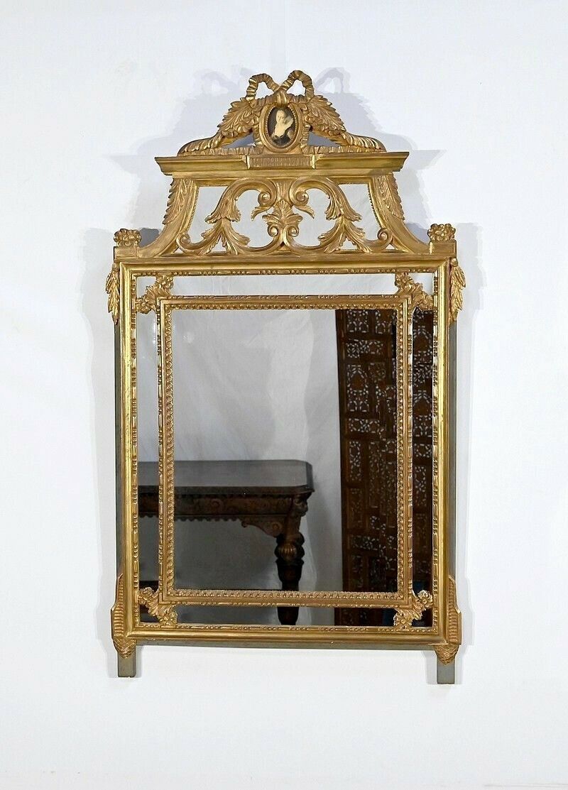 Mirror Louis XVI Style, Late 19th Century