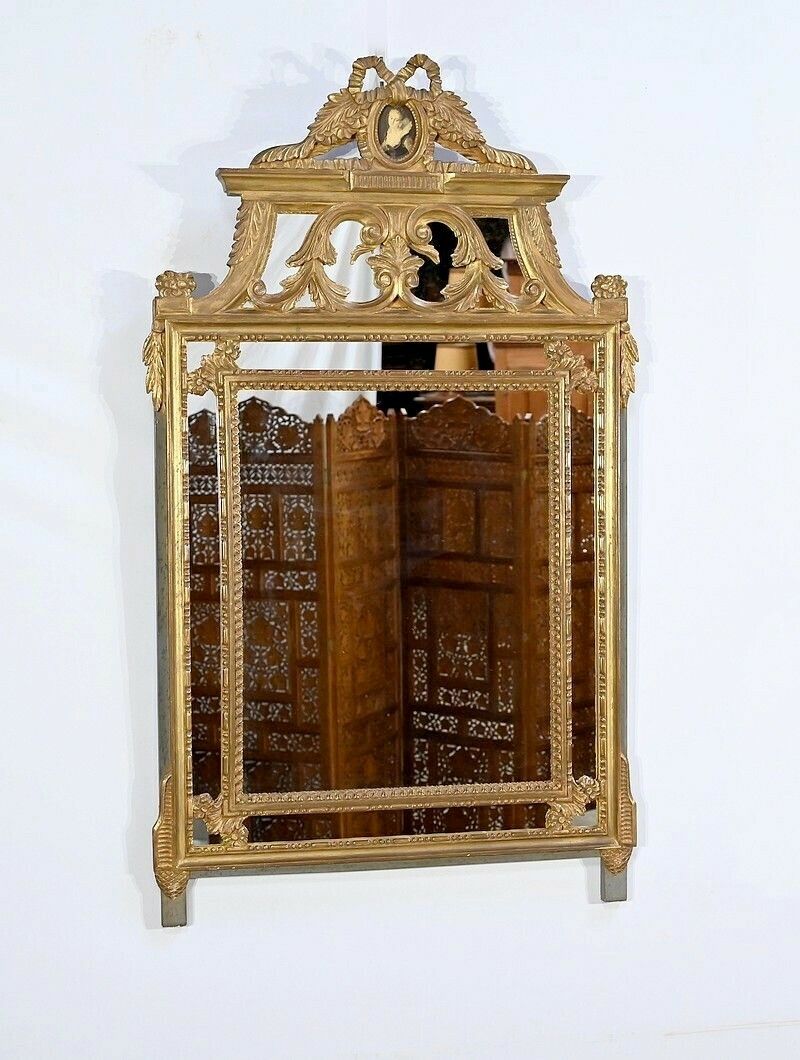 Mirror Louis XVI Style, Late 19th Century photo furniture