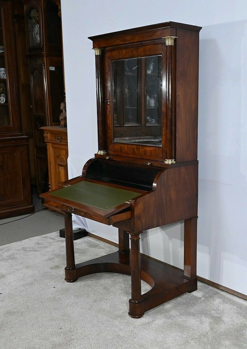 Small Cylinder Desk, Empire Period, Early 19th Century photo Furniture