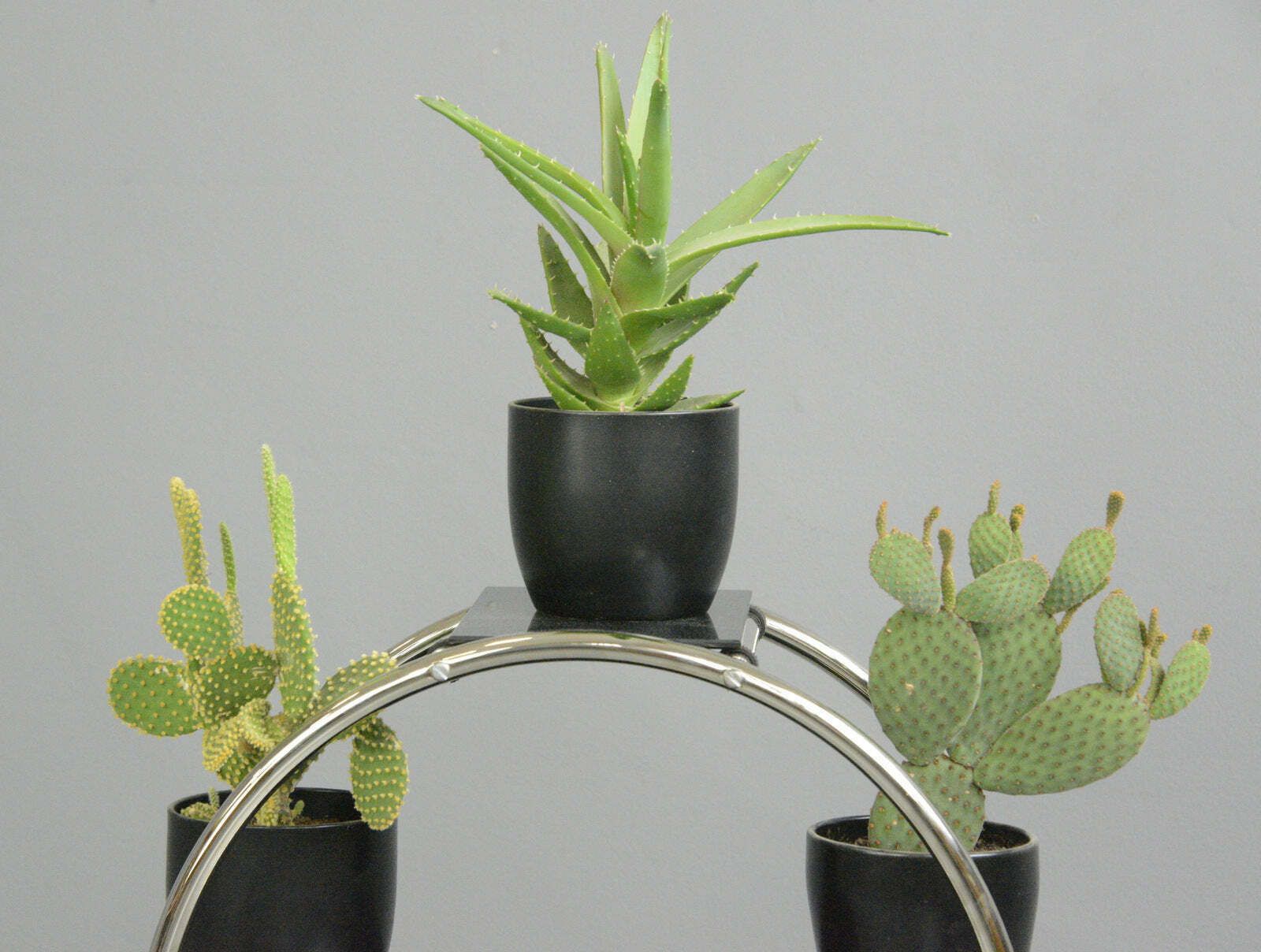 Bauhaus Plant Stand By Emile Guyot For Thonet Circa 1930s photo buy
