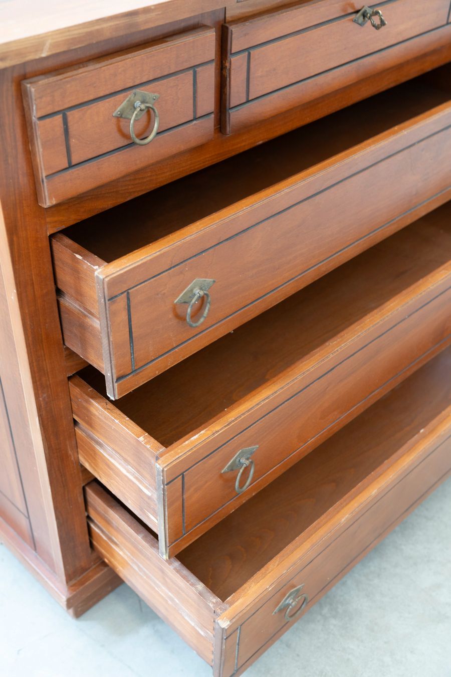 photo vinterior Chest Of Drawers, With Flap Chest Of Drawers, Firm Mazzantica 1970 1980