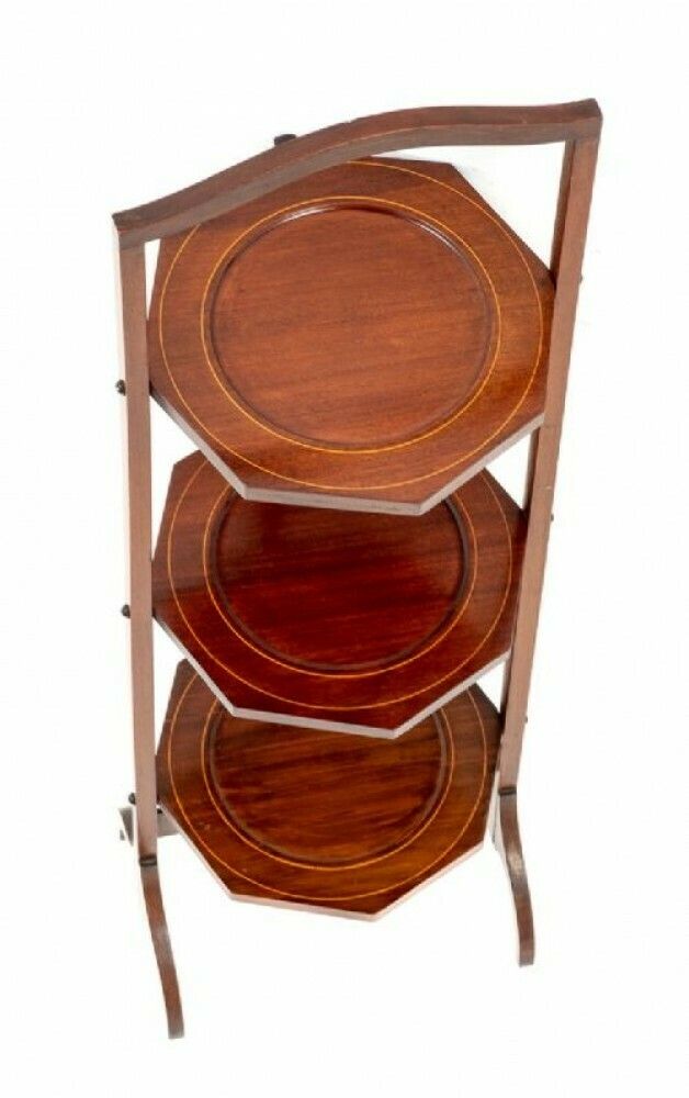 Sheraton Cake Stand Mahogany Revival Circa 1900 photo buy