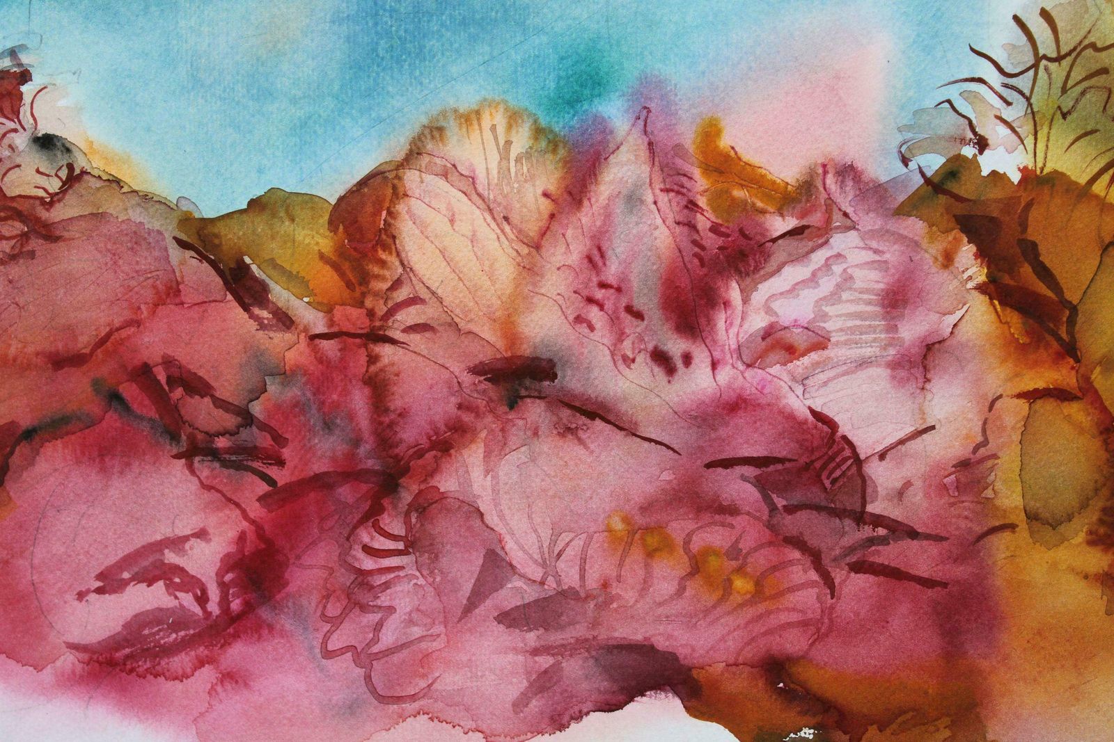 Malda Muizule On The Waterfront. Paper, Watercolour, photo for sale