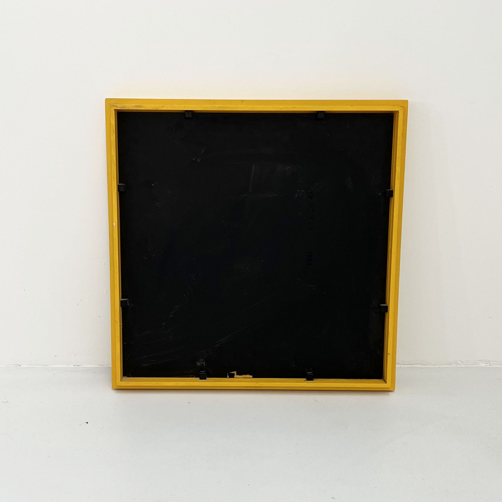 Yellow Frame Mirror Model 4727 By Anna Castelli Ferrieri For Kartell, 1980s photo 268.0