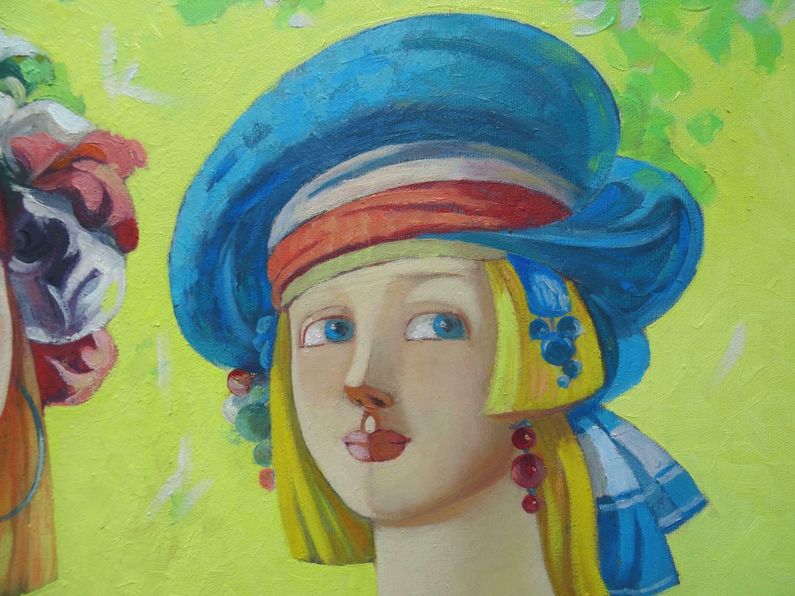 Nugzar Kakhiani (Kahiani) Summer. 2021. Oil On Canvas photo for sale