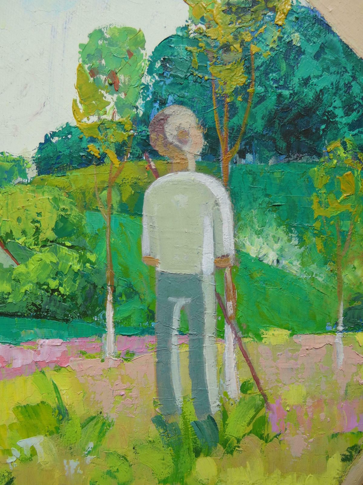 Nugzar Kakhiani (Kahiani) Gardener. 2018. Oil On Canvas, 70x60 Cm photo vinterior