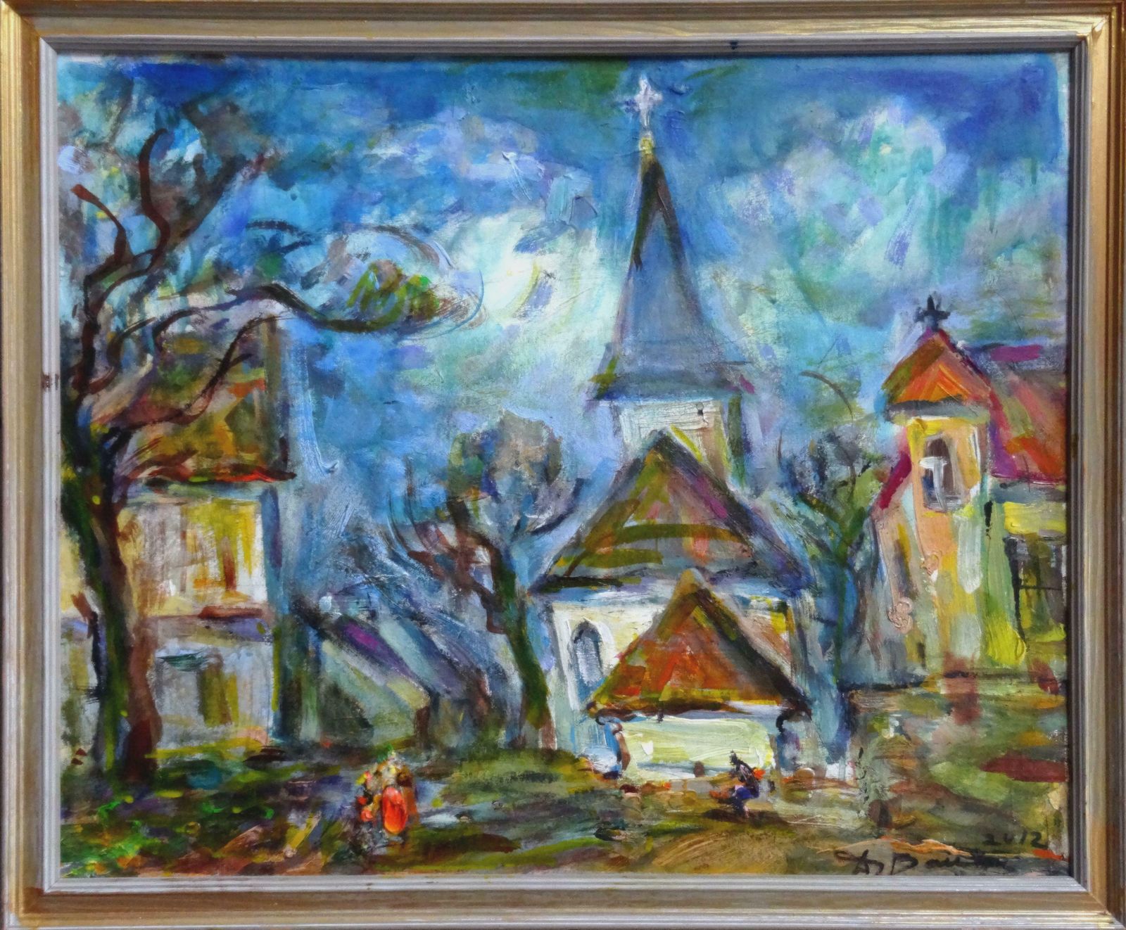 Dzidra Bauma Rose Square By Church. 2012, Acrylic On Paper photo furniture