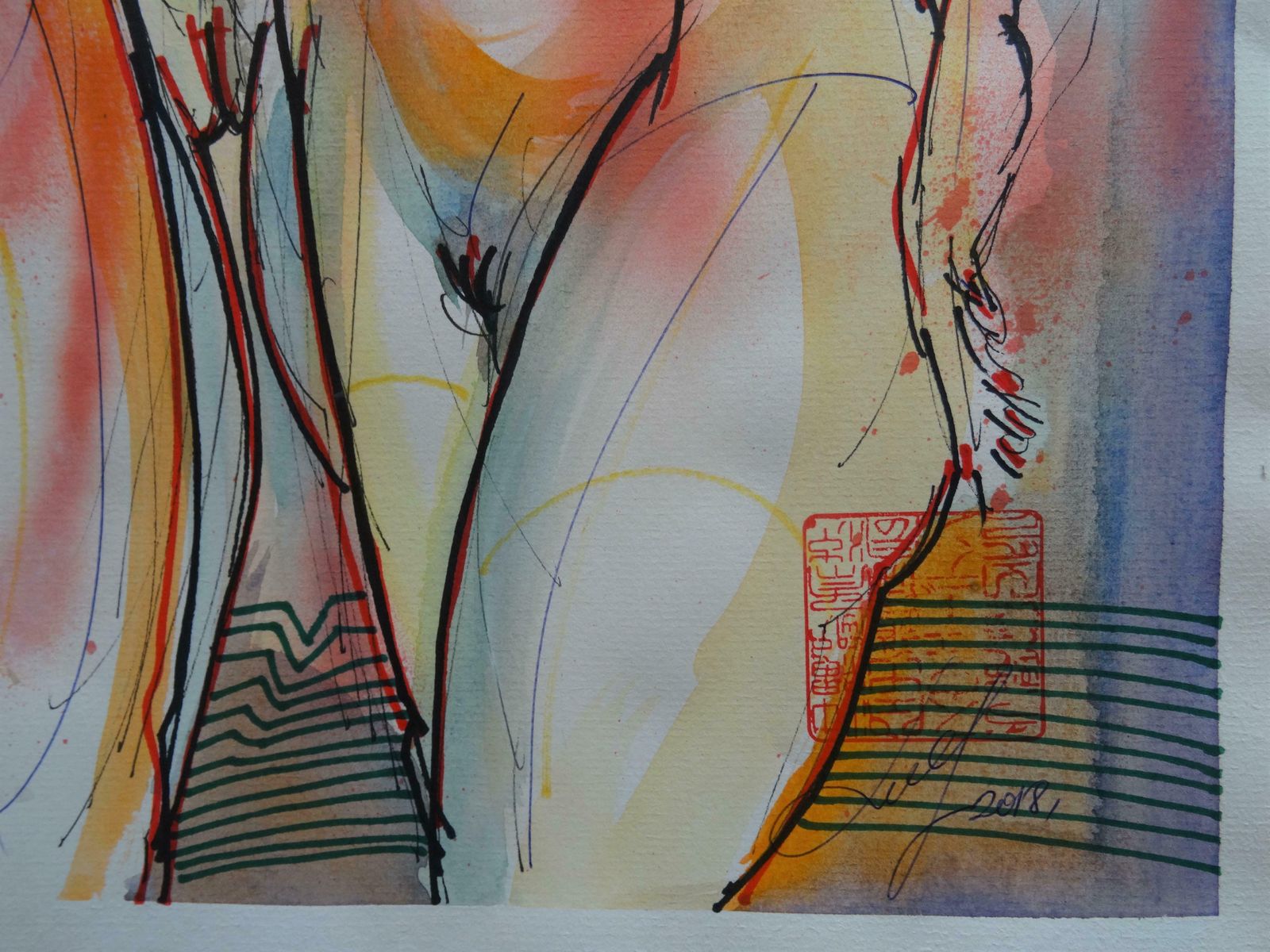 Maris Abilevs Nymphets. 2018. Paper, Mixed Media Art photo furniture