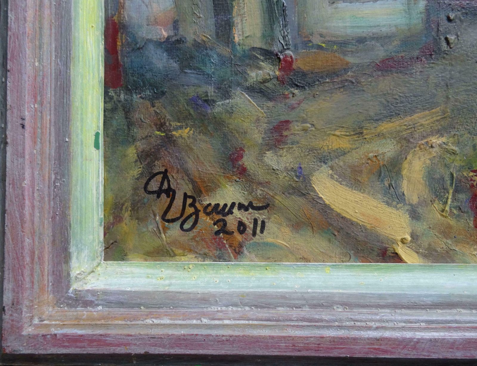 Dzidra Bauma Old Town. Catherine ''S Square. 2011, Acrylic On Paper photo Art