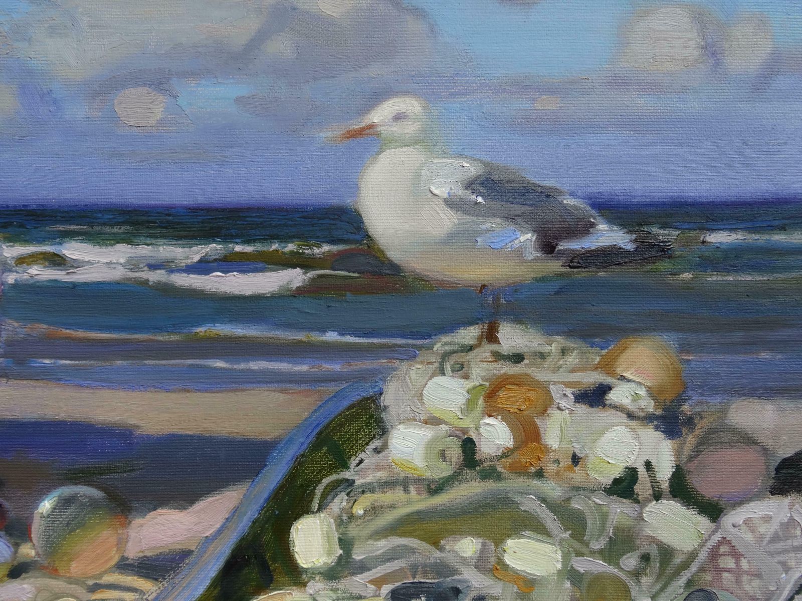 Valery Bayda Sunday Morning. 2020. Oil On Canvas, photo Art