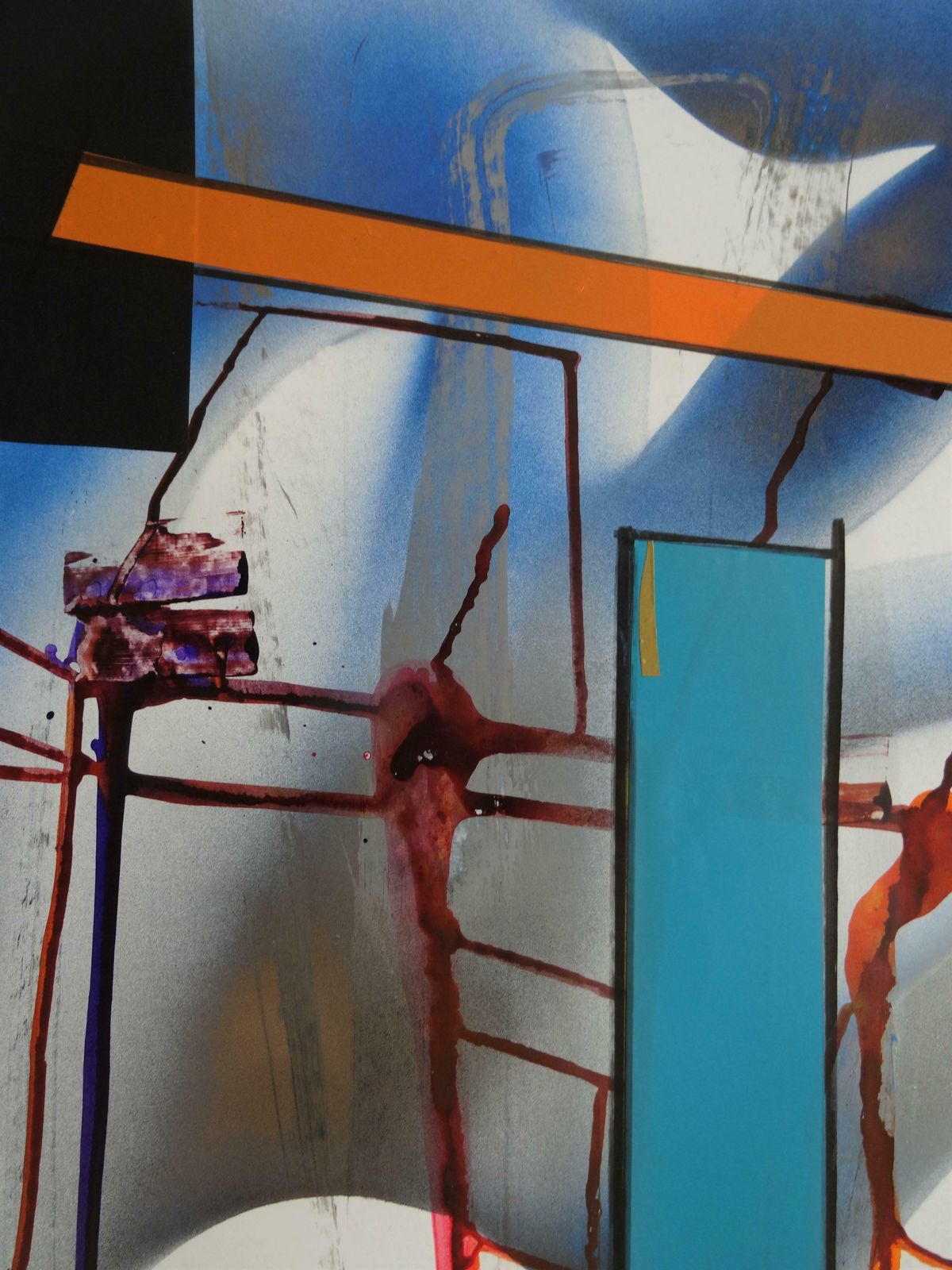 Maris Abilevs Ladder. 2020. Paper, Mixed Media Art photo for sale