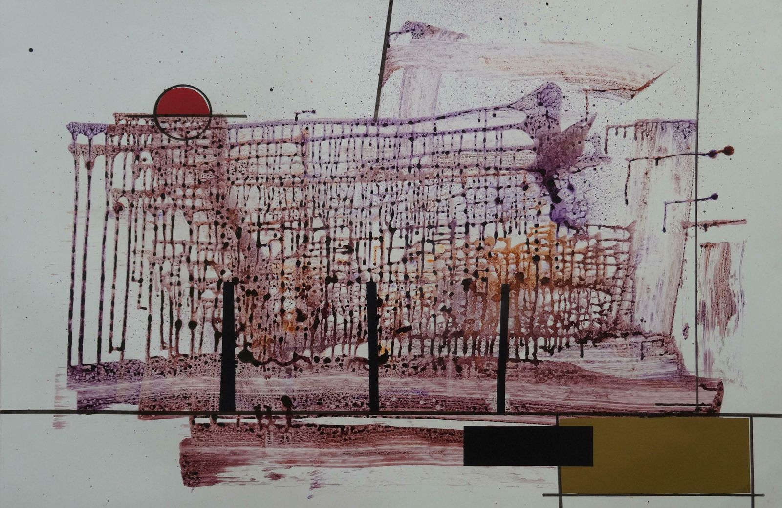Maris Abilevs Sunset. 2020. Paper, Mixed Media Art