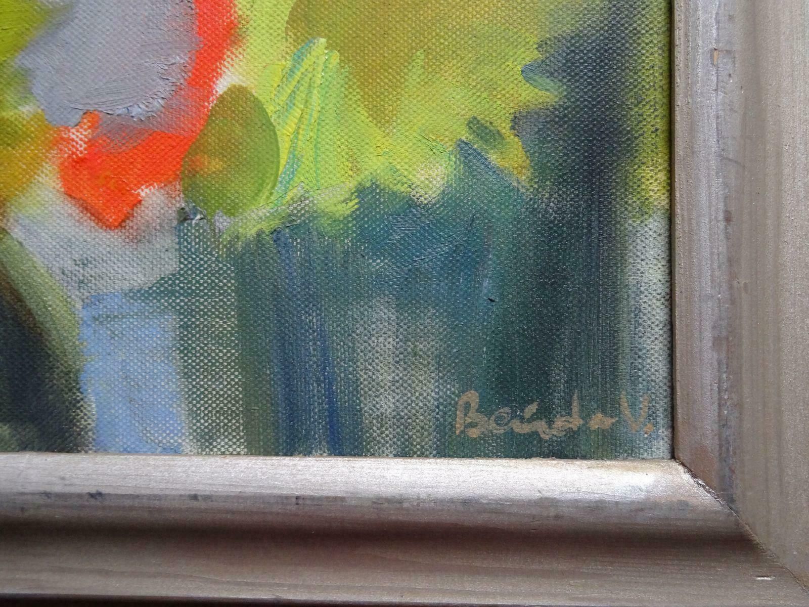 Valery Bayda Autumn Flowers. 2009. Oil On Canvas photo for sale