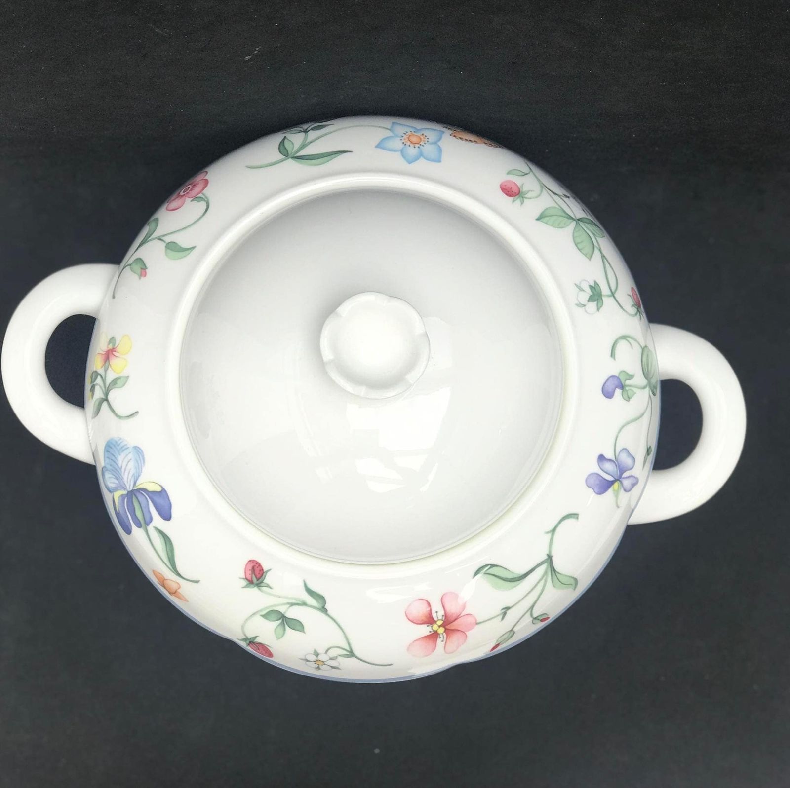 Soup Tureen Villeroy & Boch Mariposa Vegetable Bowl With Lid Collectable China Find Replacement Vintage Discontinued Wedding Gift photo furniture