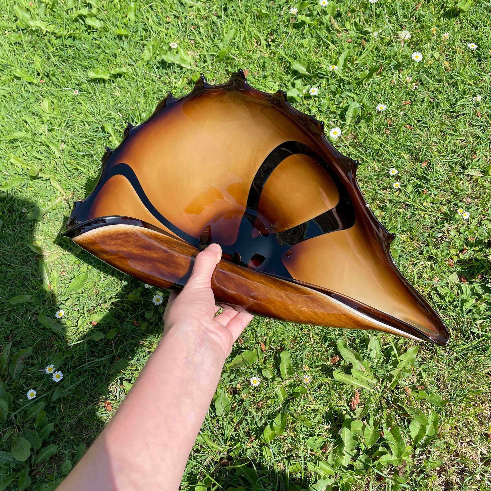 photo for sale Glass Shell Centerpiece (Large)