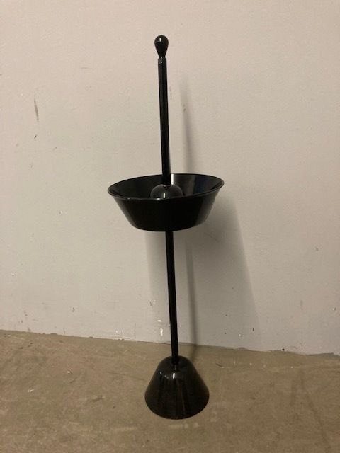 Valet Stand   Ashtray Achille Castiglioni For Zanotta From The 70s In Black photo furniture