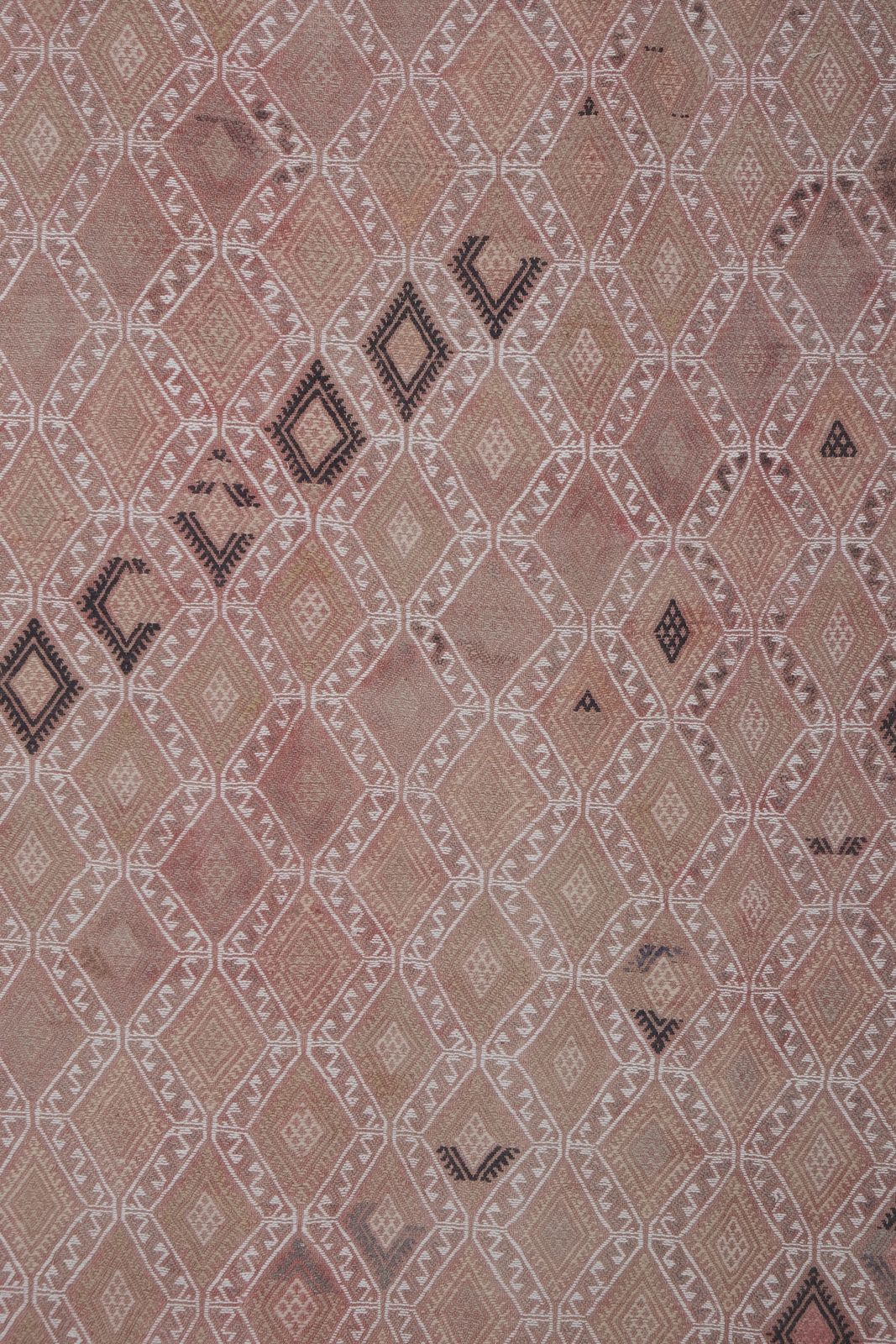 1960s Vintage Turkish Jajim Kilim Rug 5'1'' X 8'2'' photo 775.0