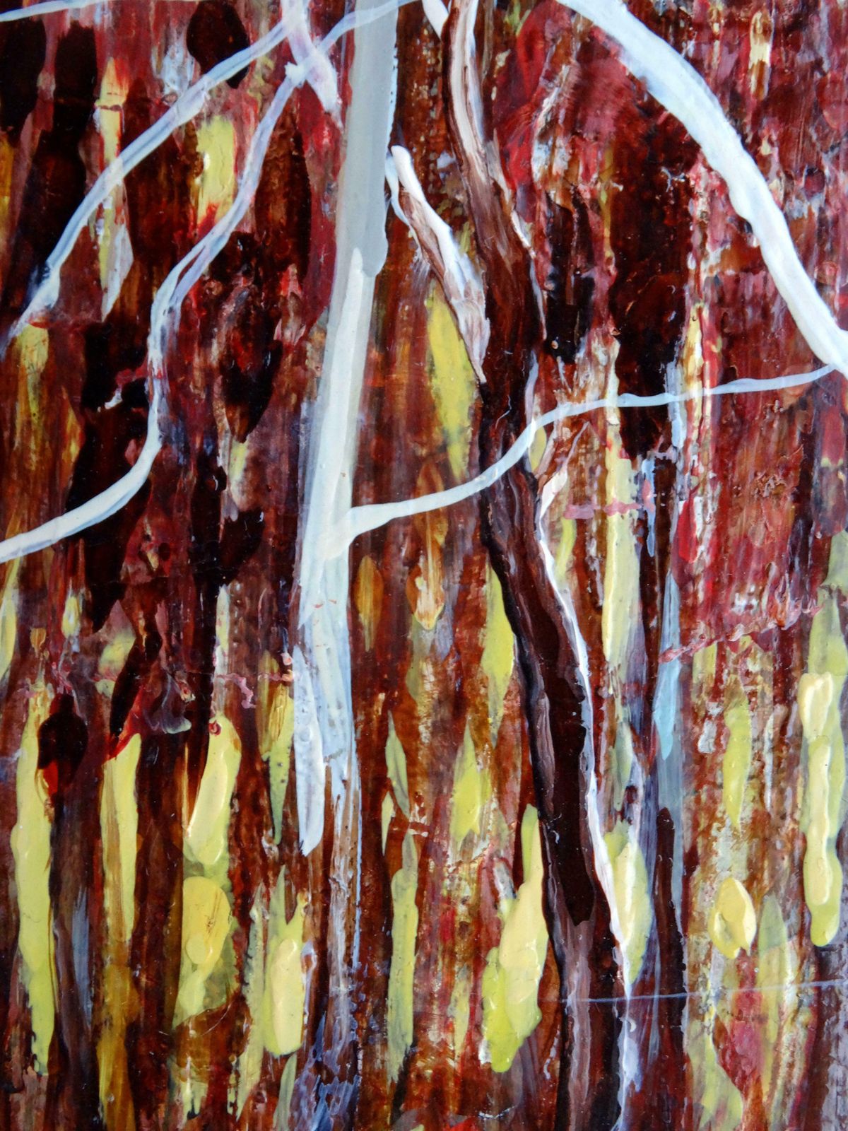 Kristine Kvitka Red Forest. 2014, Oil On Canvas,  2014 photo 1122.0
