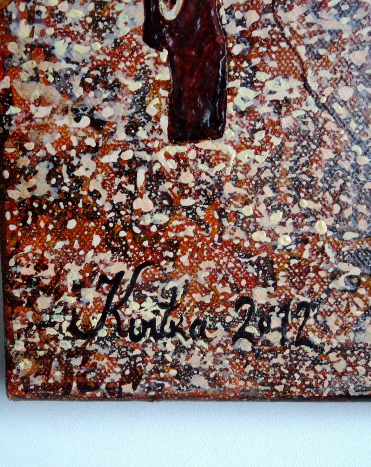 Kristine Kvitka Best Friends. 2012, Oil On Canvas, 2012 photo furniture