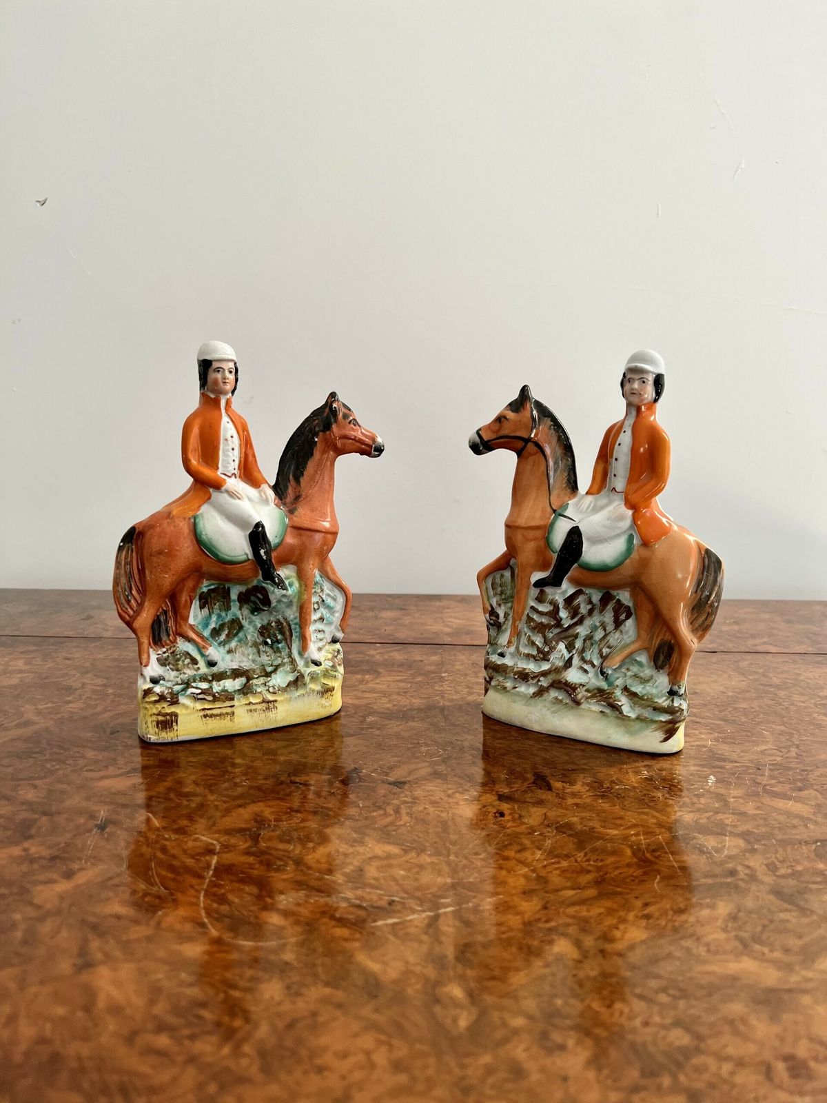 Quality Pair Of Victorian Staffordshire Figures photo furniture