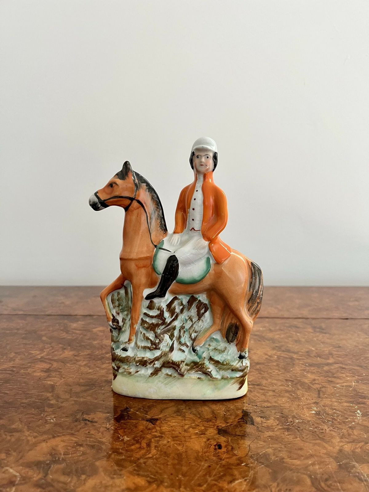 Quality Pair Of Victorian Staffordshire Figures photo for sale