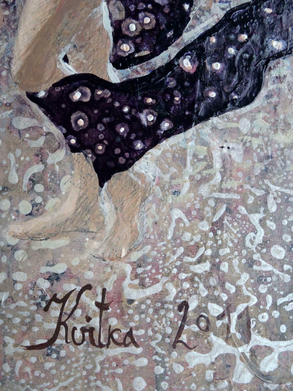 Kristine Kvitka The Night Is Coming. 2011, Oil On Canvas, photo furniture