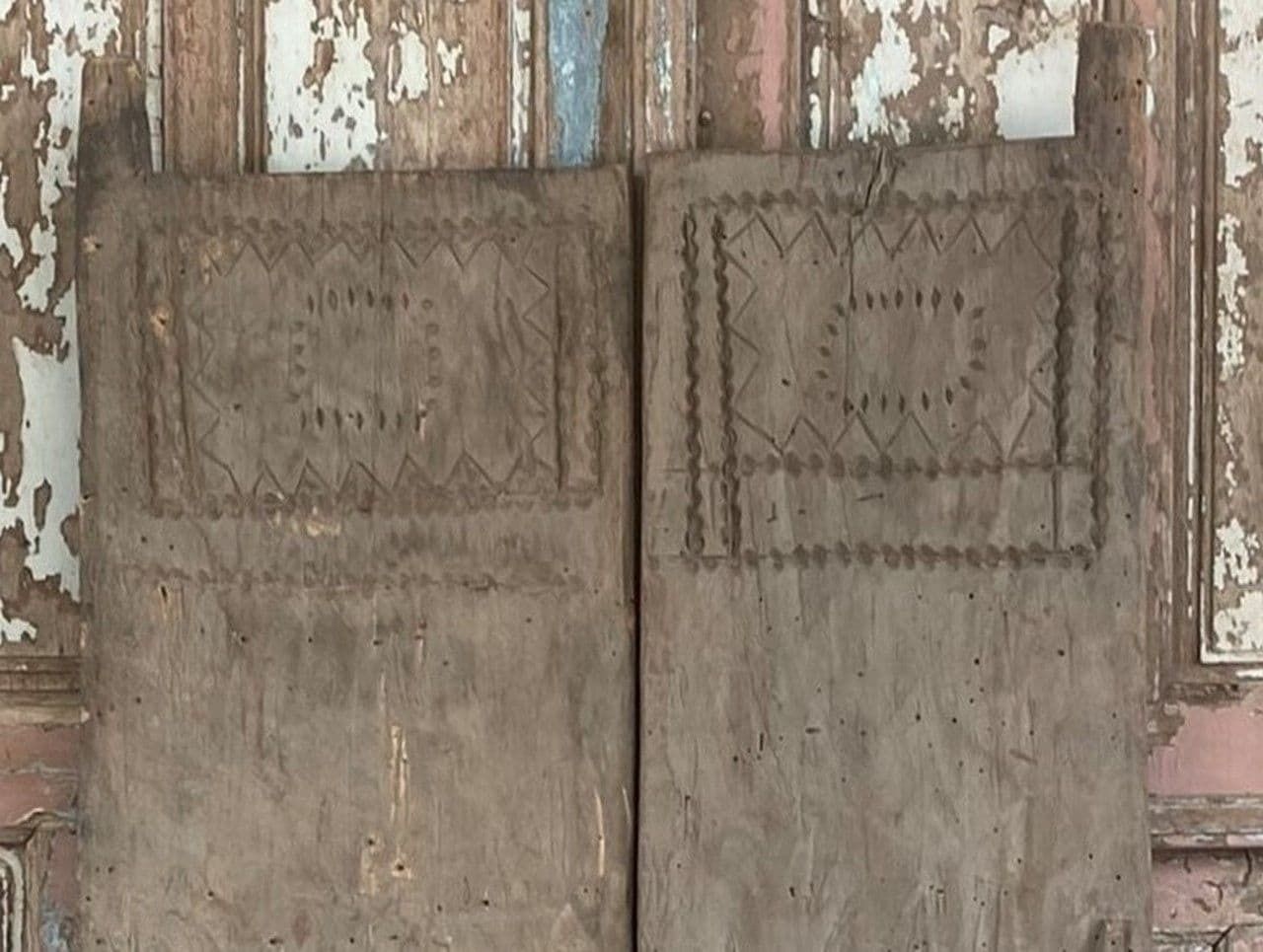 A Rare Set Of Tribal Doors From Nagaland photo for sale
