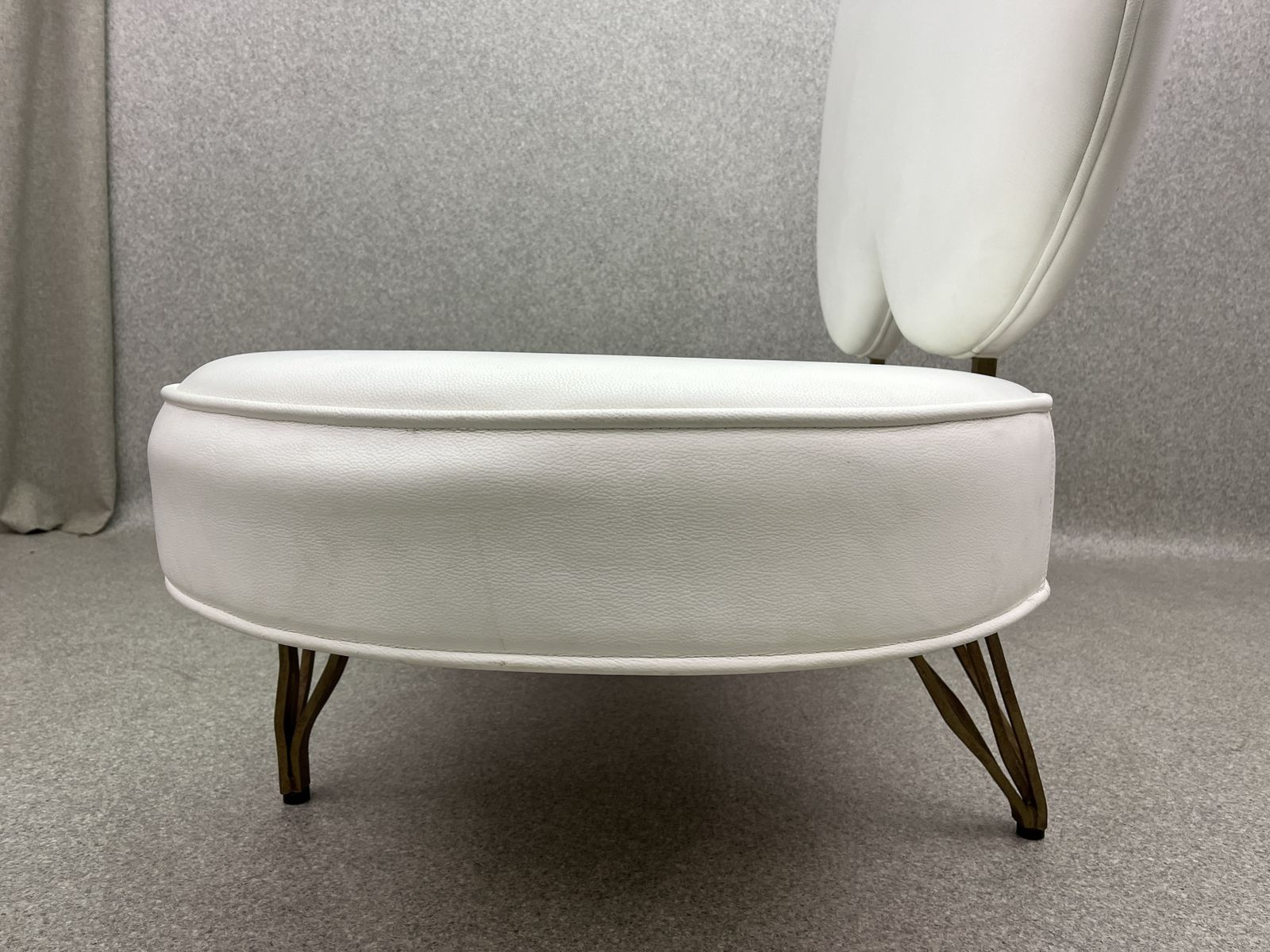 Unique Design Italy White Leather Fiammette Heart Sofa By Domusnova photo furniture