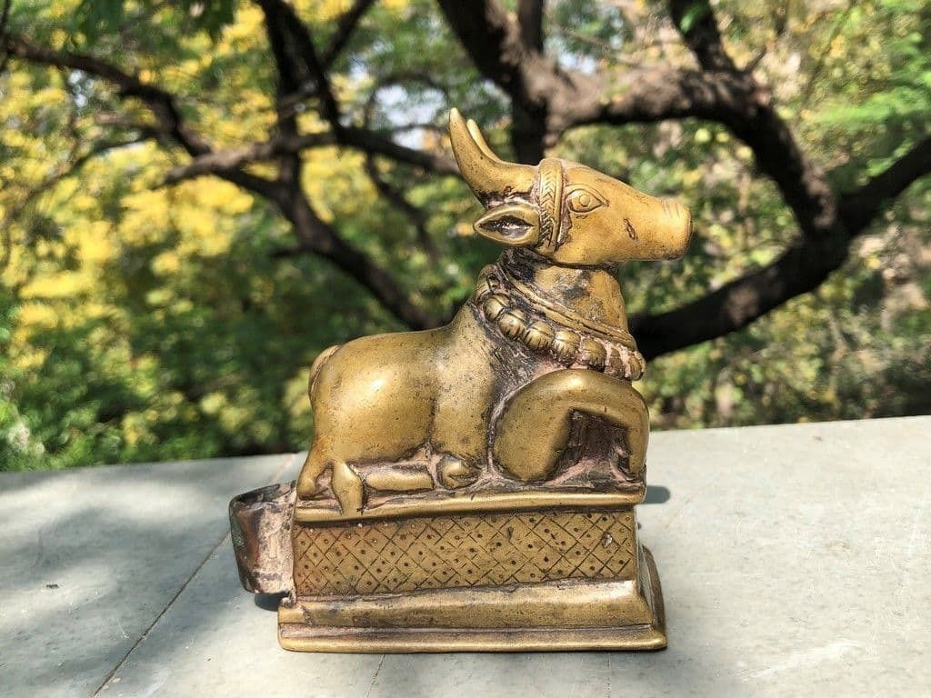 19th Century Hindu Temple Nandi, South India