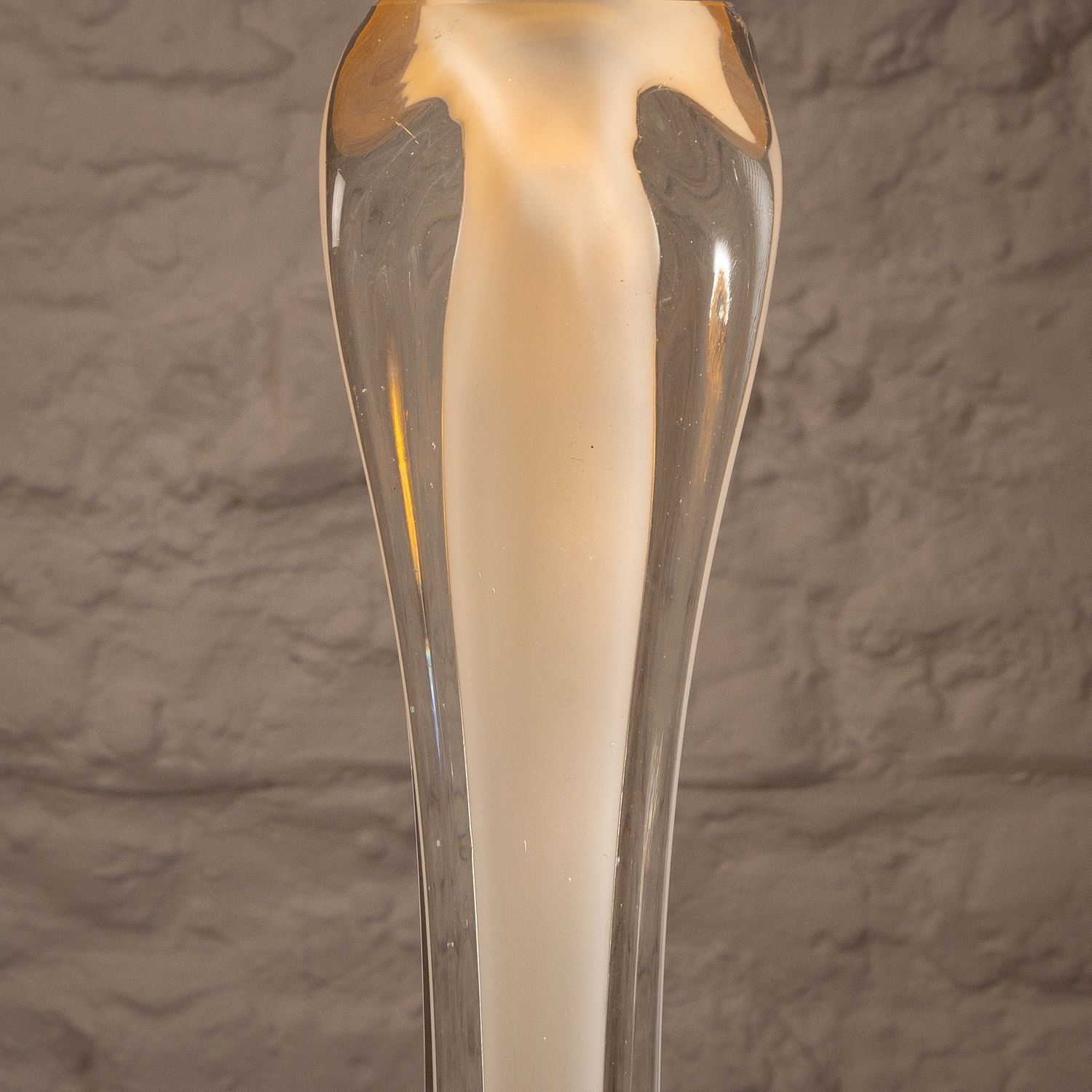 Glass Lamp By Paul Kedelv For Flygsfors Glasbruk, Sweden, 1960s photo vinterior