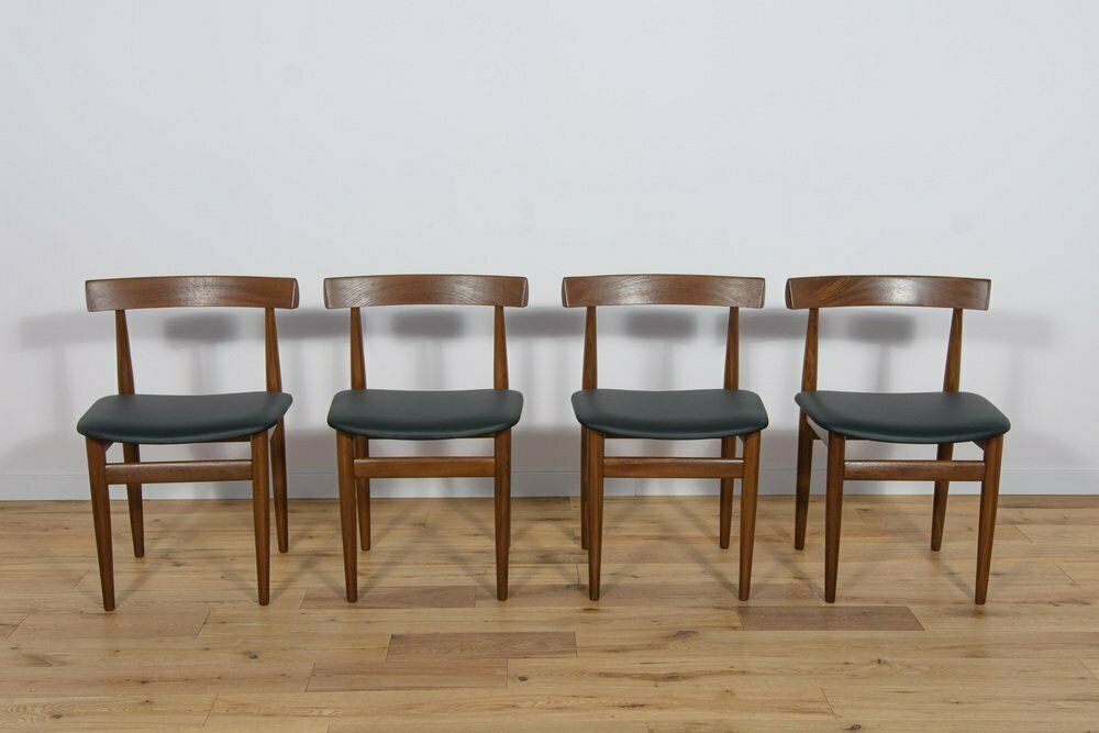 Mid Century Teak Dining Table & Chairs By Hans Olsen For Frem Røjle, 1960s, Set Of 5 photo furniture
