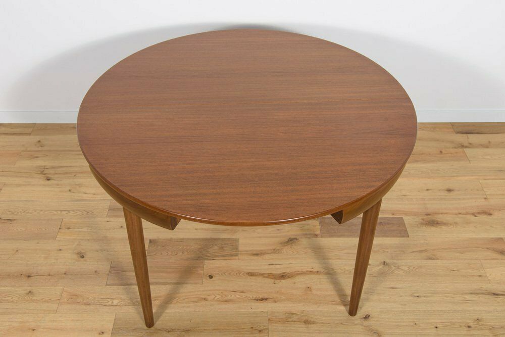 Furniture Mid Century Teak Dining Table & Chairs By Hans Olsen For Frem Røjle, 1960s, Set Of 5 photo