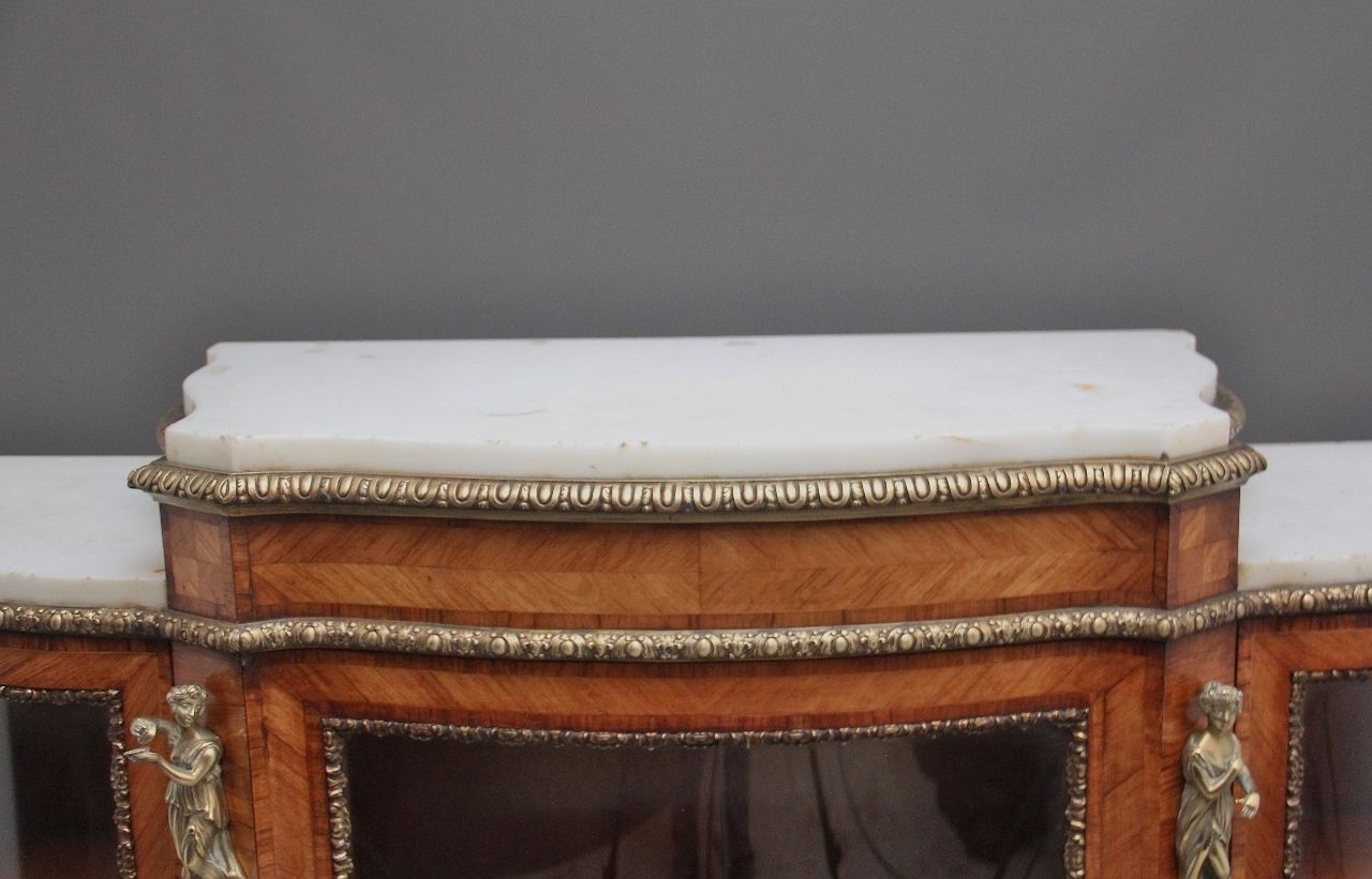19th Century Kingwood And Marble Top Credenza photo 4450.0