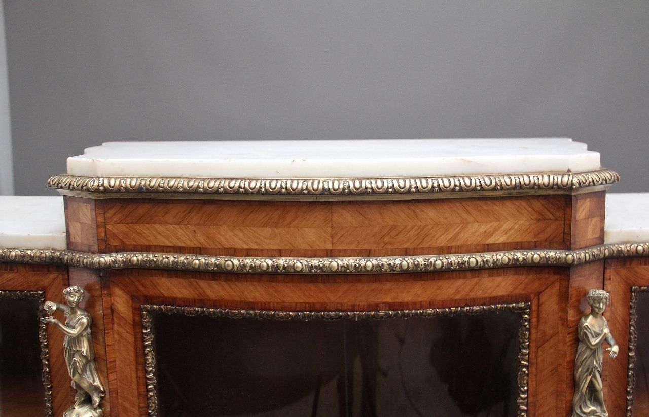 19th Century Kingwood And Marble Top Credenza photo vinterior