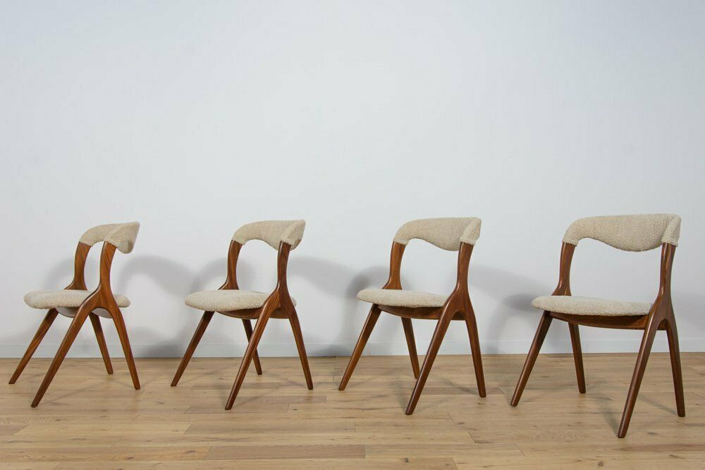 Model Sonja Dining Chairs By Johannes Andersen For Vamo Sonderborg, 1960s, Set Of 4 photo for sale
