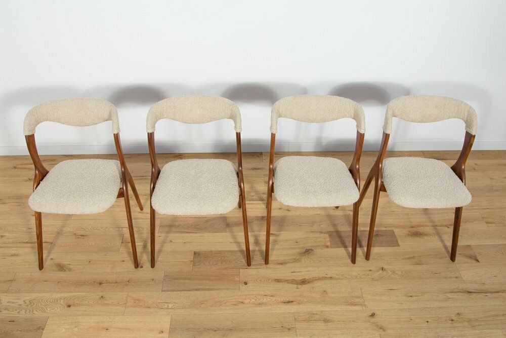 photo furniture Model Sonja Dining Chairs By Johannes Andersen For Vamo Sonderborg, 1960s, Set Of 4