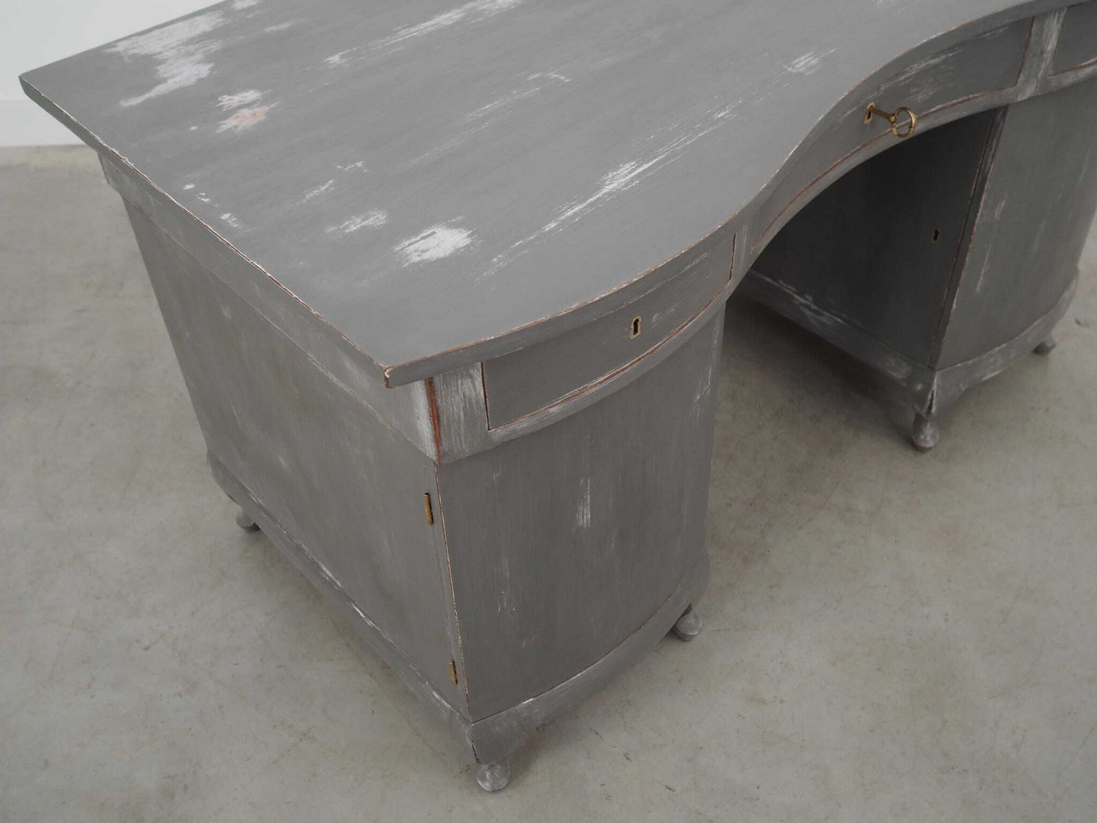 Furniture Mahogany Desk, Danish Design, 1960s, Production: Denmark photo