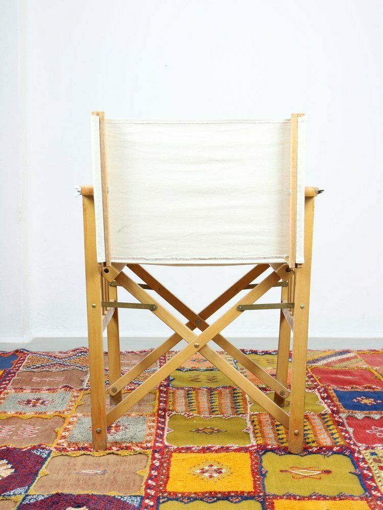 644.0 Vintage Italian Director's Folding Chair From Calligaris photo