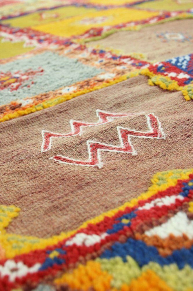 3915.0 Large Turkish Colourful Rug, 1800s photo