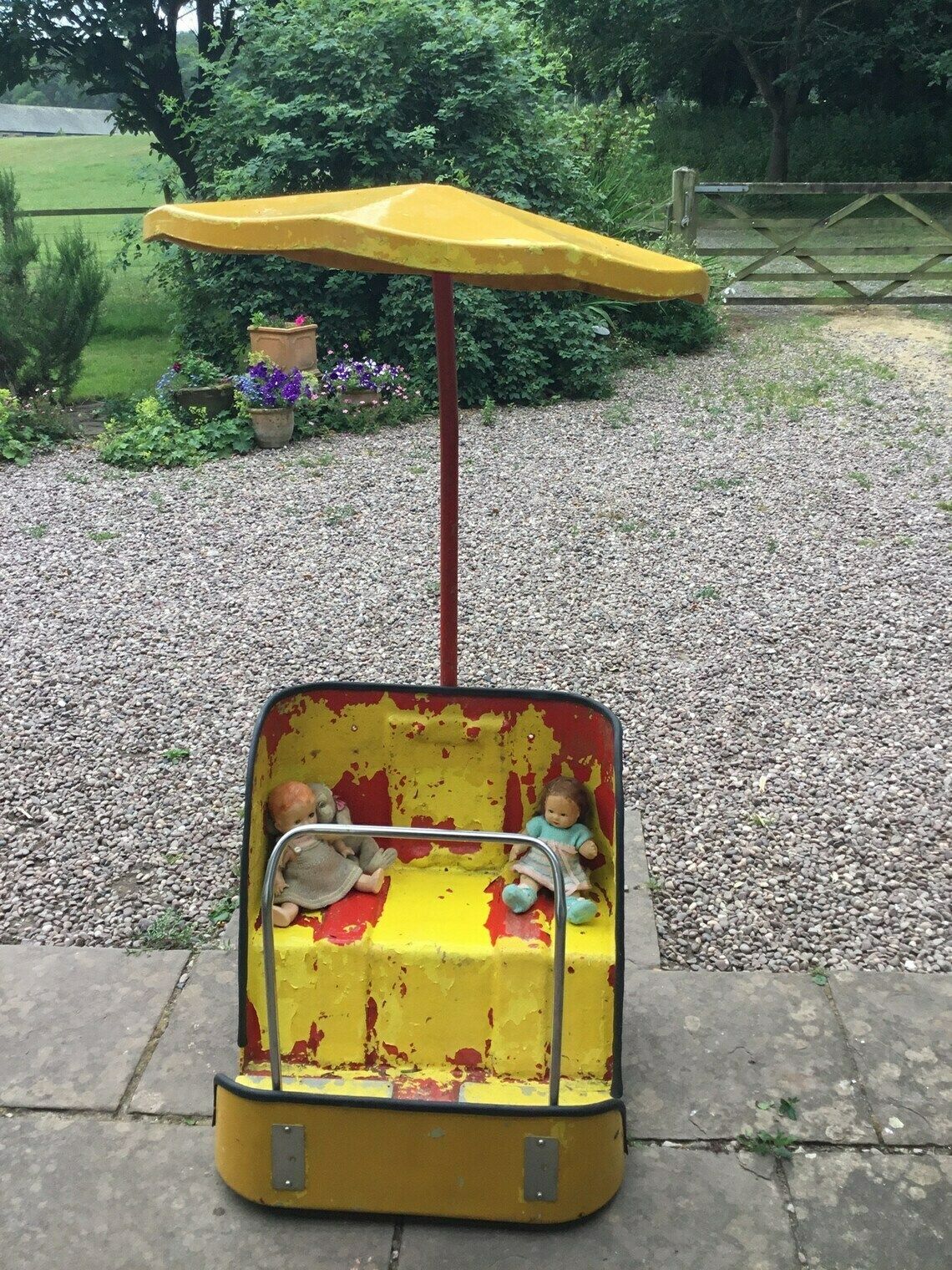 Wonderful Vintage 1950’s Fairground Carousel Chair photo Furniture