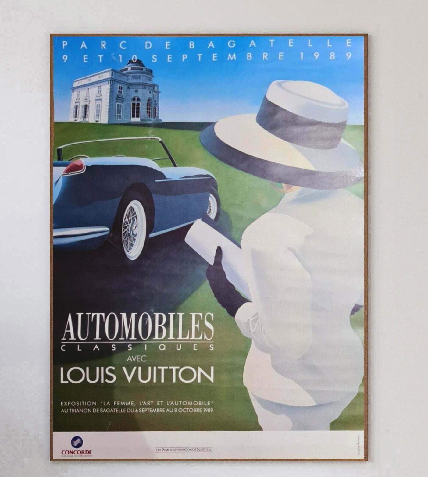 Louis Vuitton Bagatelle 1989   Razzia Original Vintage Poster photo 483.0