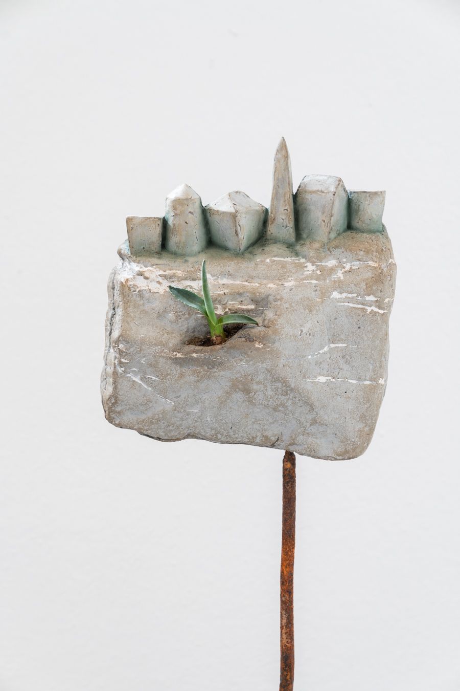 Stone/City Sculpture Naka Zenobia, Tuniz Nicola 1990 photo buy