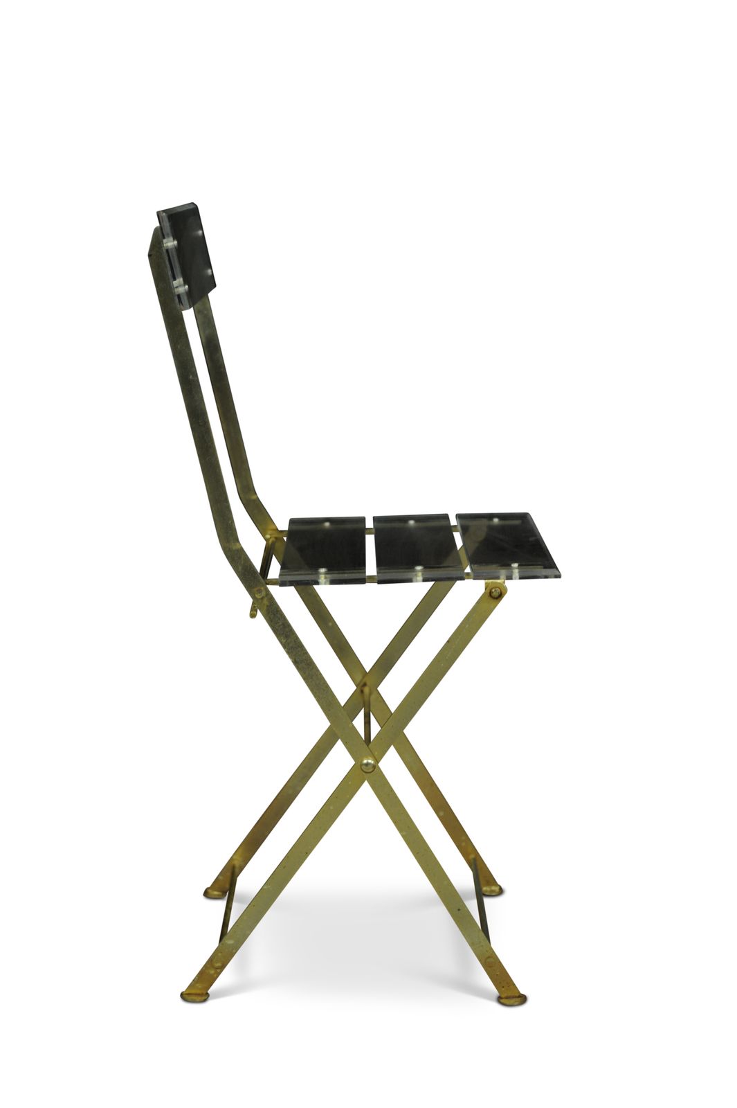 Lucite Folding Chair By Yonel Lebovici And Bernard Berthet For Marais International Known As "Les Invisibles" Ol photo Garden Furniture