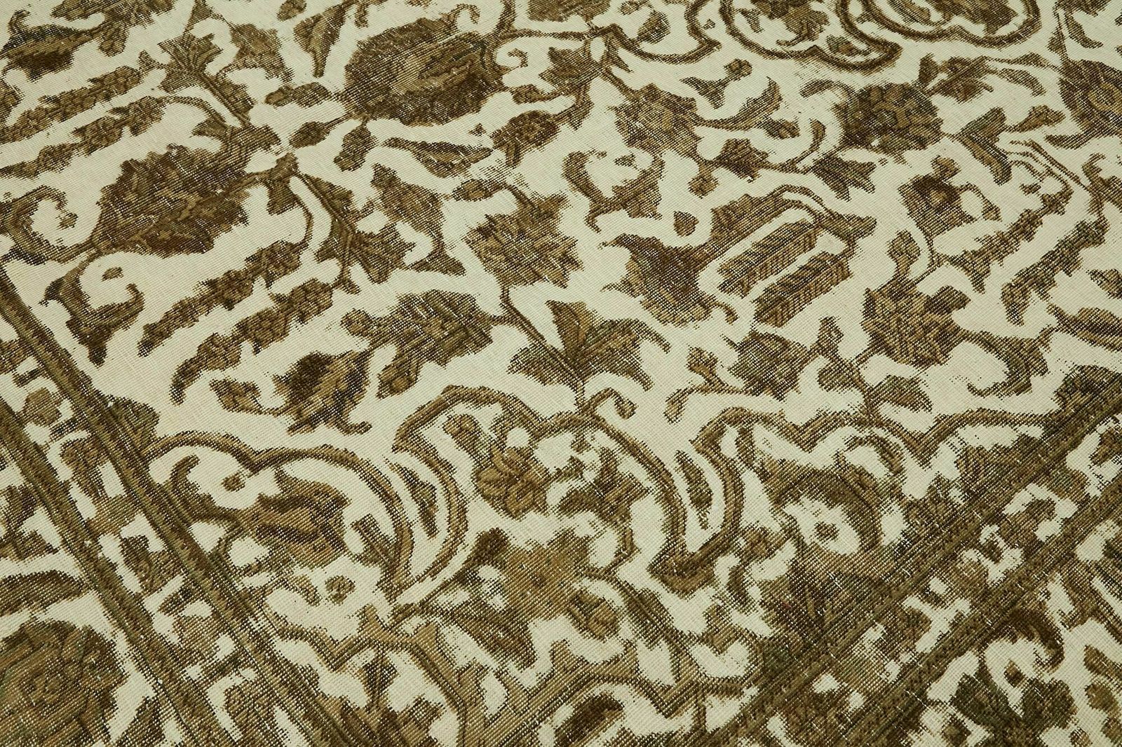 photo furniture Handmade Beige 1980's Vintage Large Area Rug ( 330 X 250 Cm )